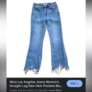 Mica LA Flare Cropped Jeans